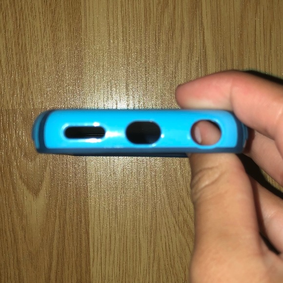 Light Blue/Navy iPhone 5C Speck Case - Picture 5 of 6